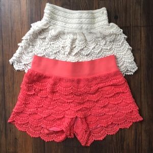 Crochet shorts bundle